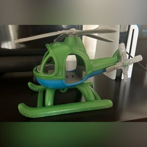 Toddler Boy’s Green Toys Green Helicopter - Play Vehicle - Ages 2+